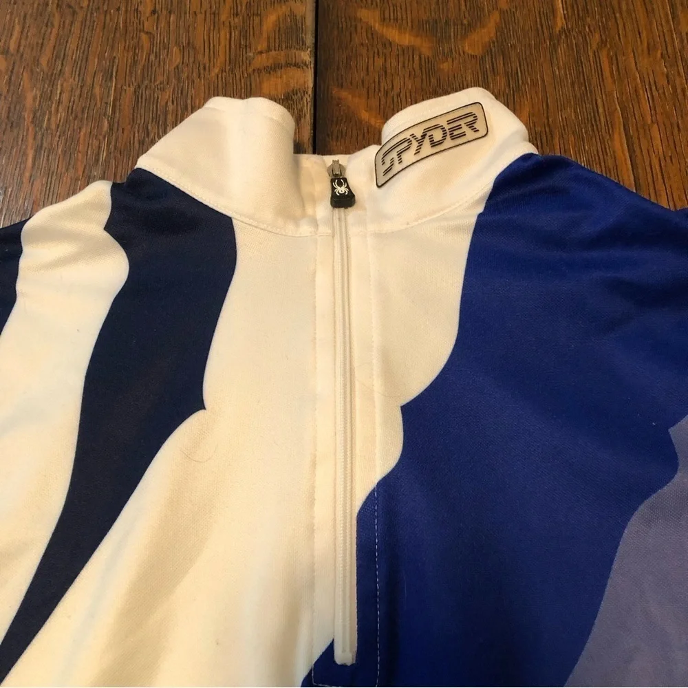 Spyder youth 1/4 zip vintage performance shirt-youth size 16.